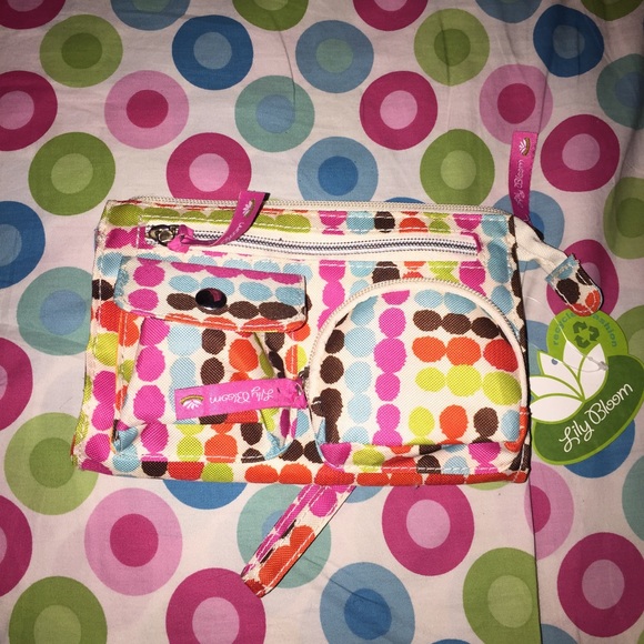 Cute colorful Wristlet