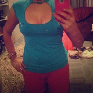 CLOSING closet- Armani exchange fitted top