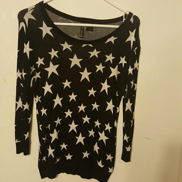 Full Tilt Long Star Sweater