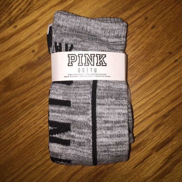 PINK Victoria's Secret Accessories - PINK knee high socks