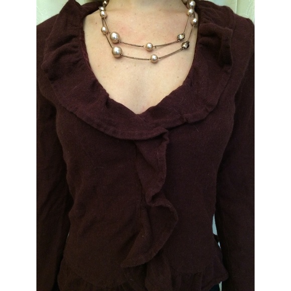 Dark plum jacket. - Picture 4 of 4