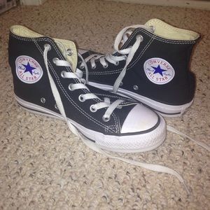 New Black Hightop Converse