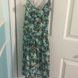 hollister floral dress NWT