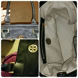 Tory Burch Dena Tote in nylon.