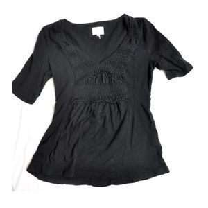 Anthropologie Deletta black top