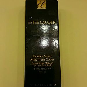 Estee Lauder double wear maximum cover in tawny