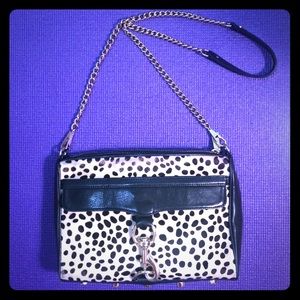 Rebecca Minkoff Medium Mac Dalmatian Haircalf