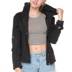 Black Brandy Melville Hailey Jacket