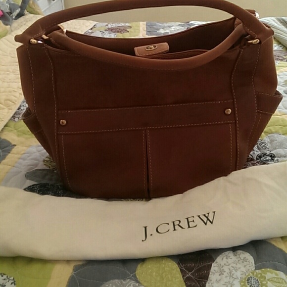 Jcrew leather campo bag