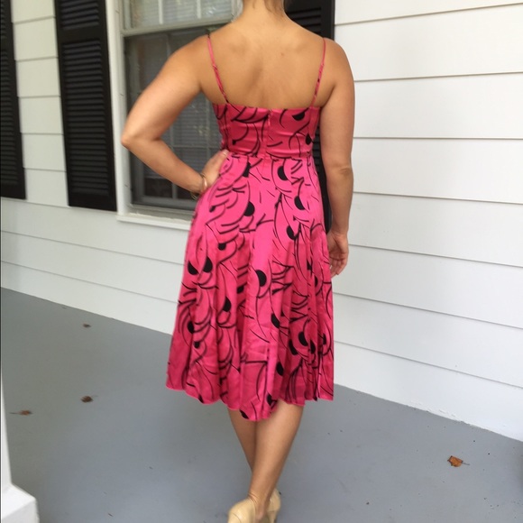 To The Max Bold and Fun Silk Tea-Length Dress (6) - Picture 2 of 3