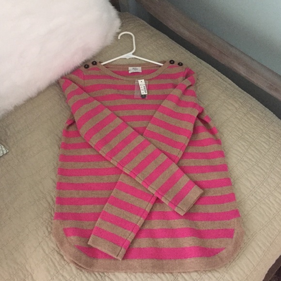 Madewell stripped sweater.