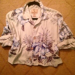 Brandy Melville Tropical Crop Top