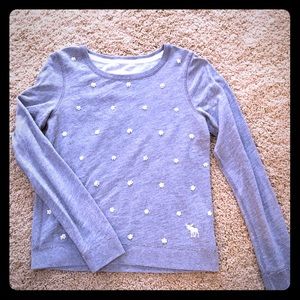 Cute lightweight sweatshirt top