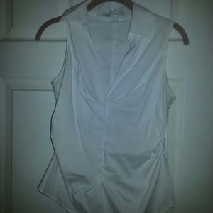 Express fitted white tank