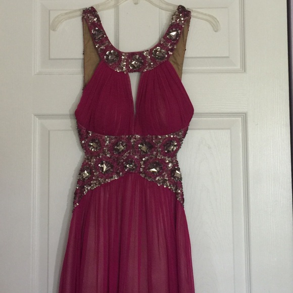 Adrianna Papell dress.