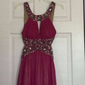 Adrianna Papell dress.