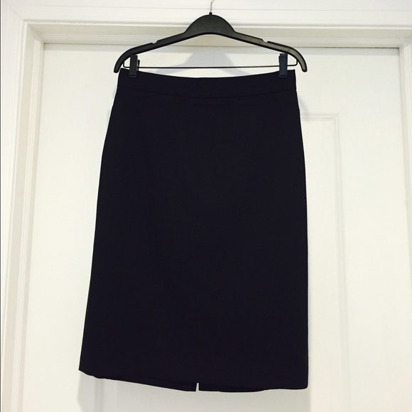 LOFT blk pencil skirt