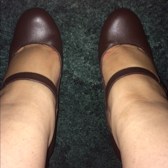 Additional pictures of brown Mary Janes