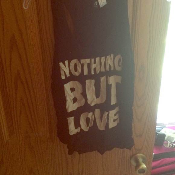 Divided Tops - Black tank