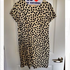J. Crew Polka Dot Factory Dress