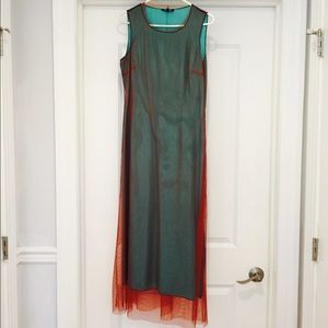 Rosae Nichols Overlay maxi dress