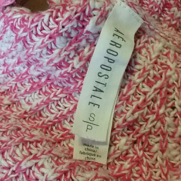 Pink cropped sweater - Picture 3 of 3