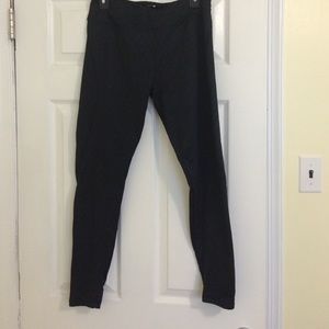 Black active wear running leggings
