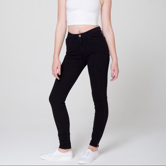 American Apparel Jeans (Jet Black)