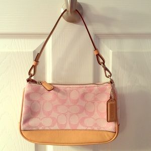 Light pink Coach purse