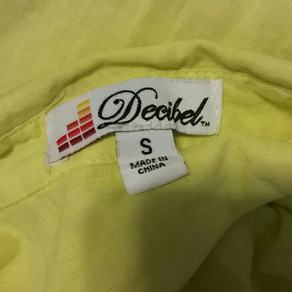 Yellow button down - Picture 2 of 2