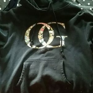 Black obey hoodie