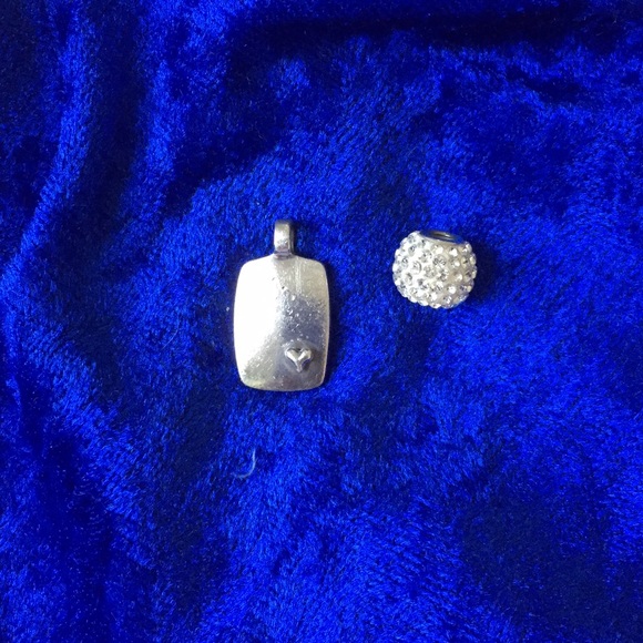 JEFFREY LEVIN dog tag pendant - Picture 1 of 4