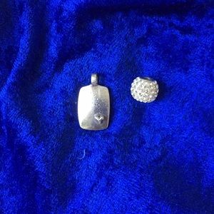 JEFFREY LEVIN dog tag pendant