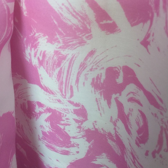 LOFT Tops - LOFT Pink and White Chiffon Tank LOFT Tops - LOFT Pink and White Chiffon Tank