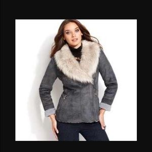 GUESS SUEDE WINTER COAT