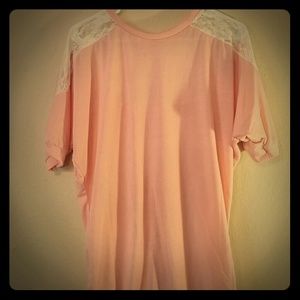 Pretty light pink blouse