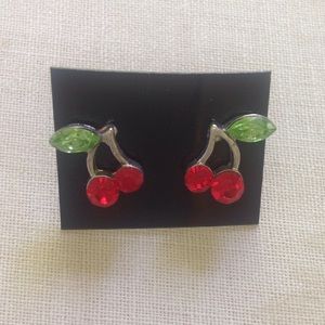 Claire's Cherry Earrings