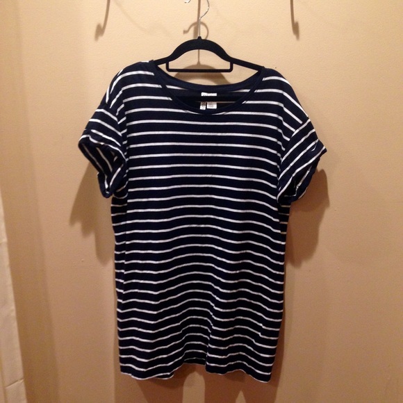 Navy Striped T-Shirt from H&M