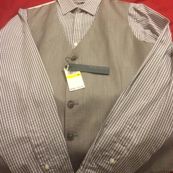 Dress shirt and vest