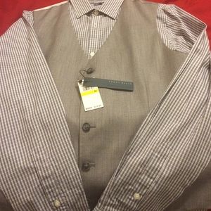 Dress shirt and vest