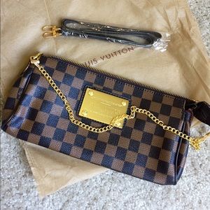 Checkered cross body bag