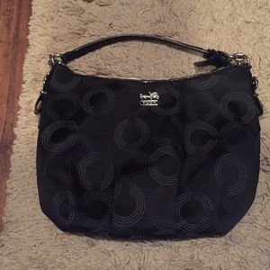 Black coach bag