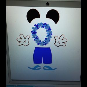 Mickey Mouse Hawaiian Proof.