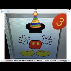 Mickey Mouse Birthday Proof.