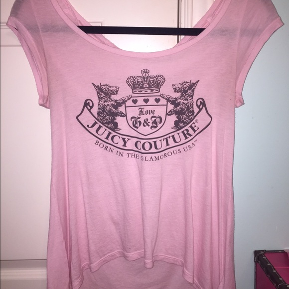 Pink juicy couture top