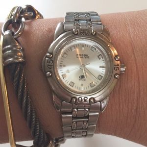 💵✂️ Fossil Water Resist Stainless Bracelet Watch