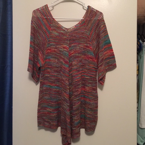 Knitted sweater shirt