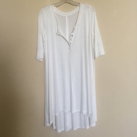 Off white tunic dress
