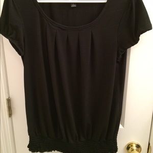 AB Studio Black Dress Top Size L