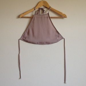 Brandy Melville Blush Backless Halter